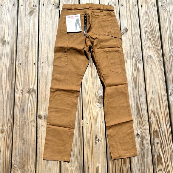 NOT NEW - NO TAGS - Dovetail Maven Slim size 6/32 Canvas Workwear Pants - Picture 1 of 12